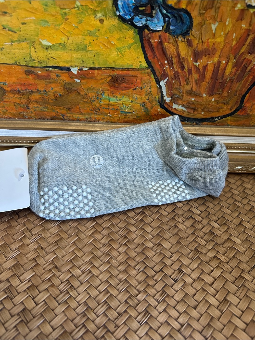 lululemon athletica  No-Show Grip Socks in Light Gray